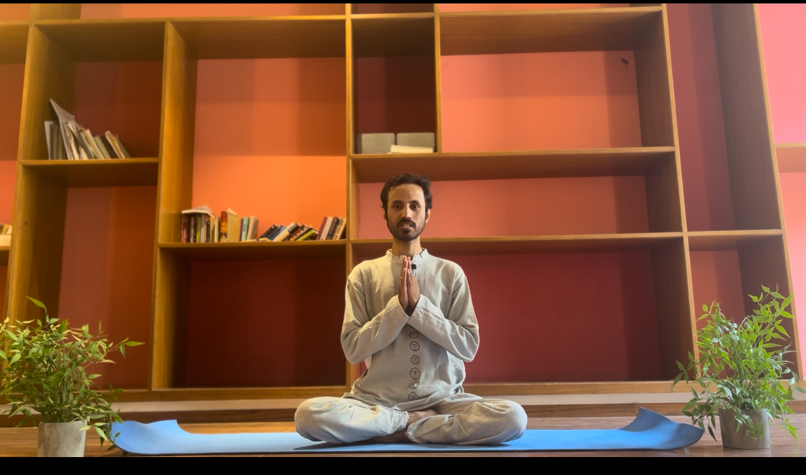 Namaste pose